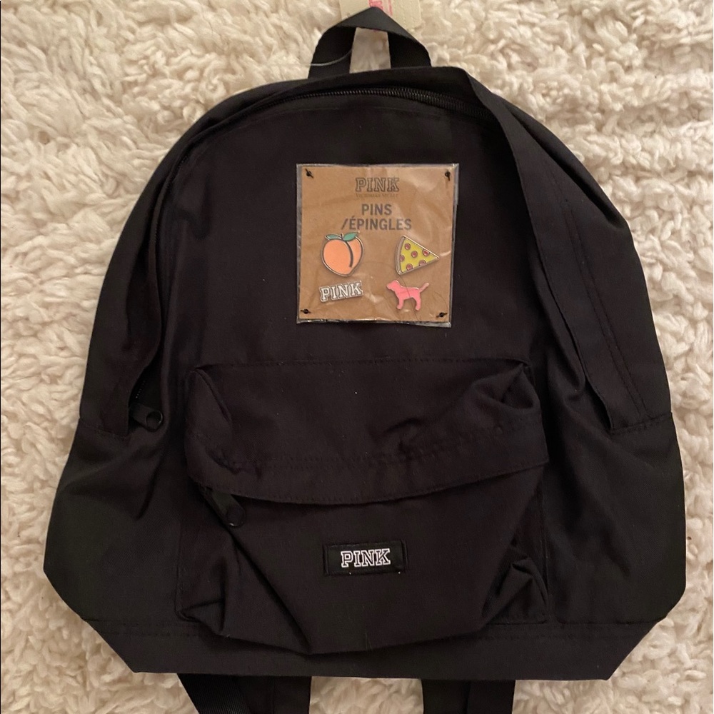 black backpack